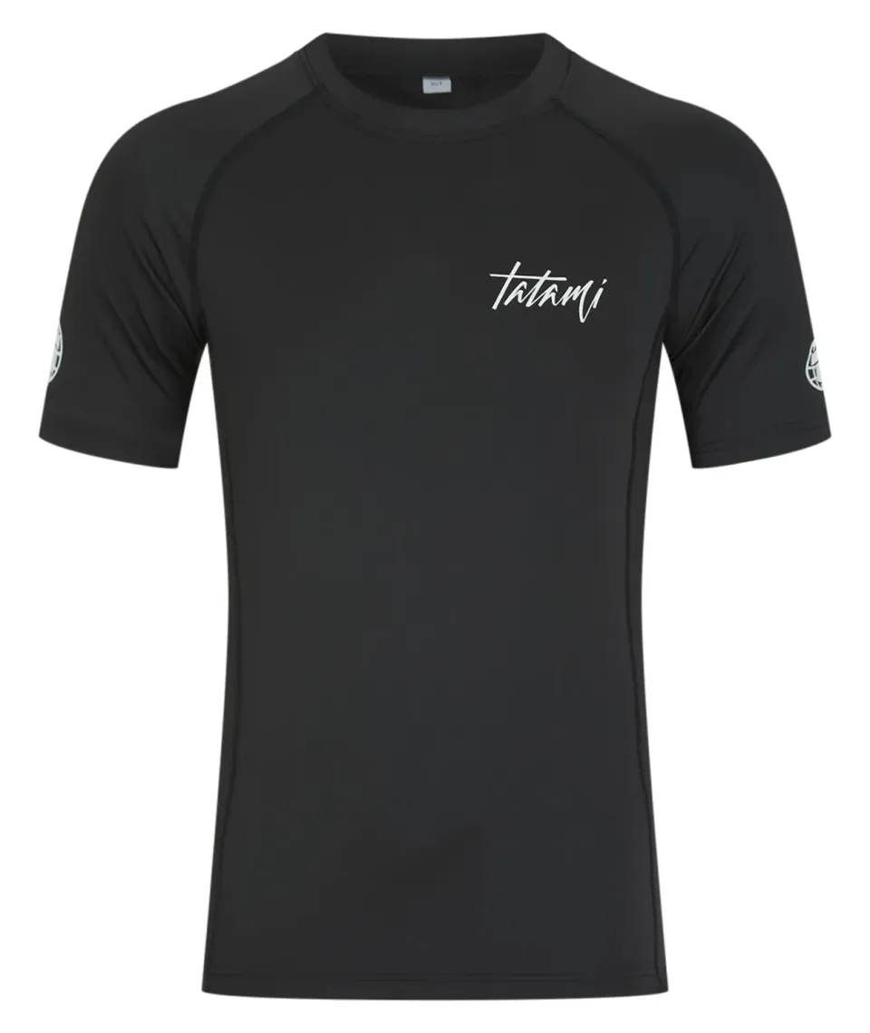 Tatami Rupture rash guard maniche corte nera
