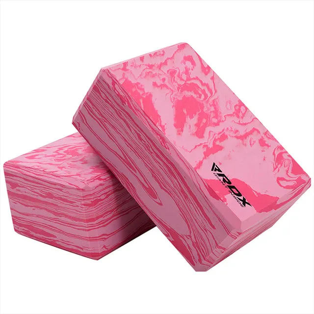 RDX RP Blocco Yoga EVA Rosso Rosa antiscivolo