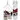 RDX F7 Ego sacco boxe 4ft bianco rosso con guanti