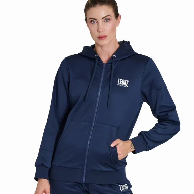 Leone1947 Logo ABX154 felpa con cappuccio donna taglia S