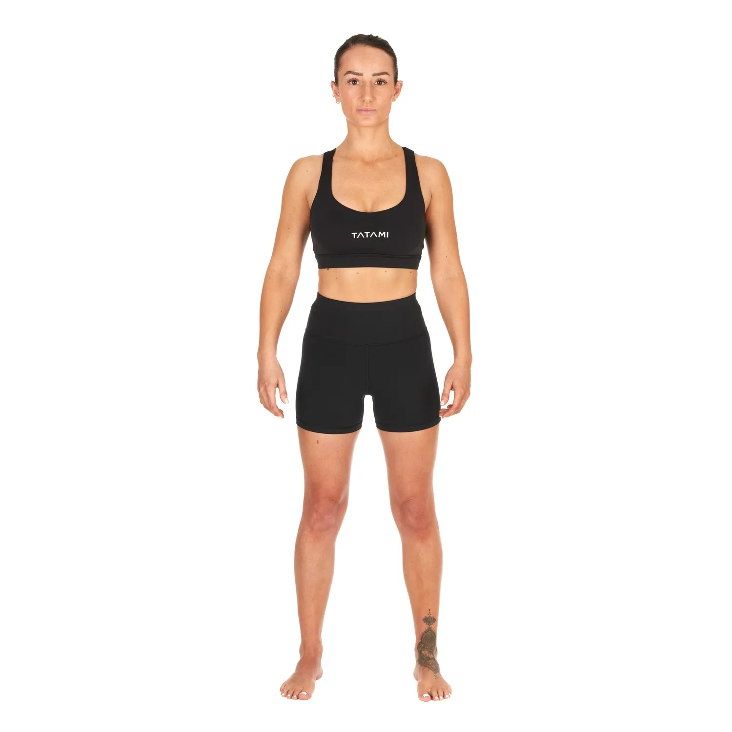Tatami Peak shorts compressione donna neri