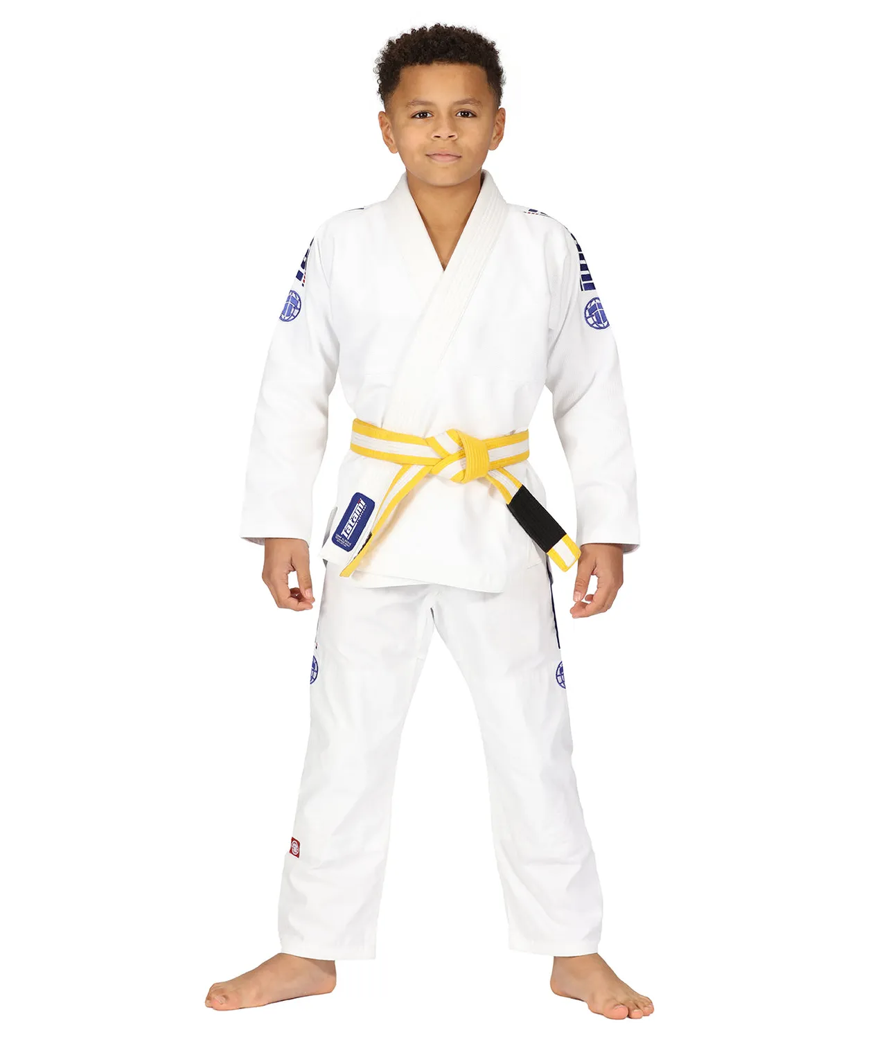 Tatami Comp Classic Kimono BJJ Bambino Bianco IBJJF
