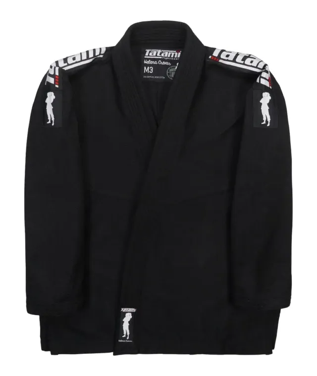 Tatami Fightwear Helena kimono BJJ bambino nero con cintura