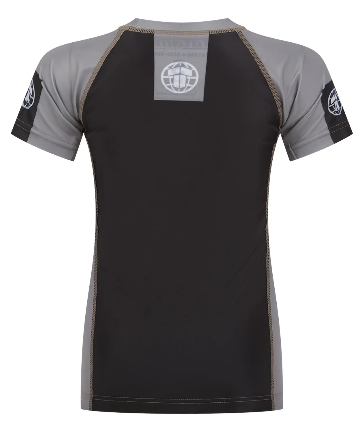 Tatami Fightwear Rash Guard bimbo grigia manica corta