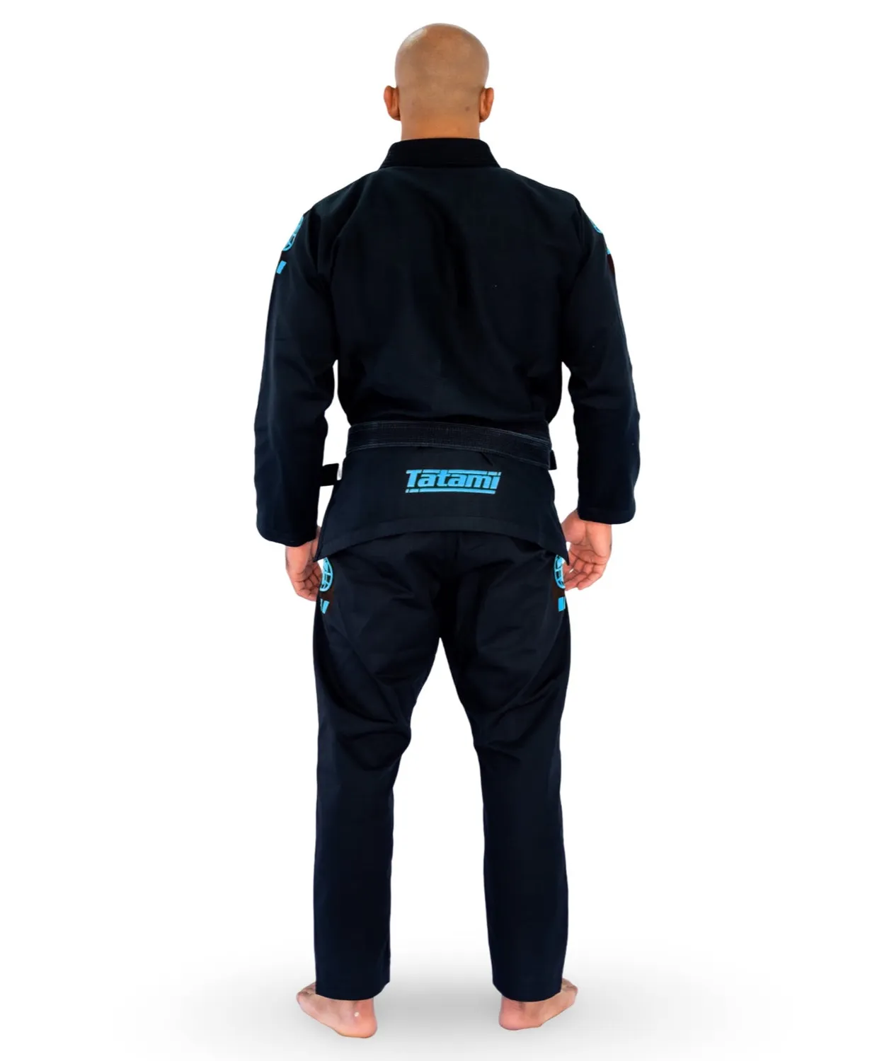 Tatami Fightwear Pro Series Gi kimono nero azzurro sky