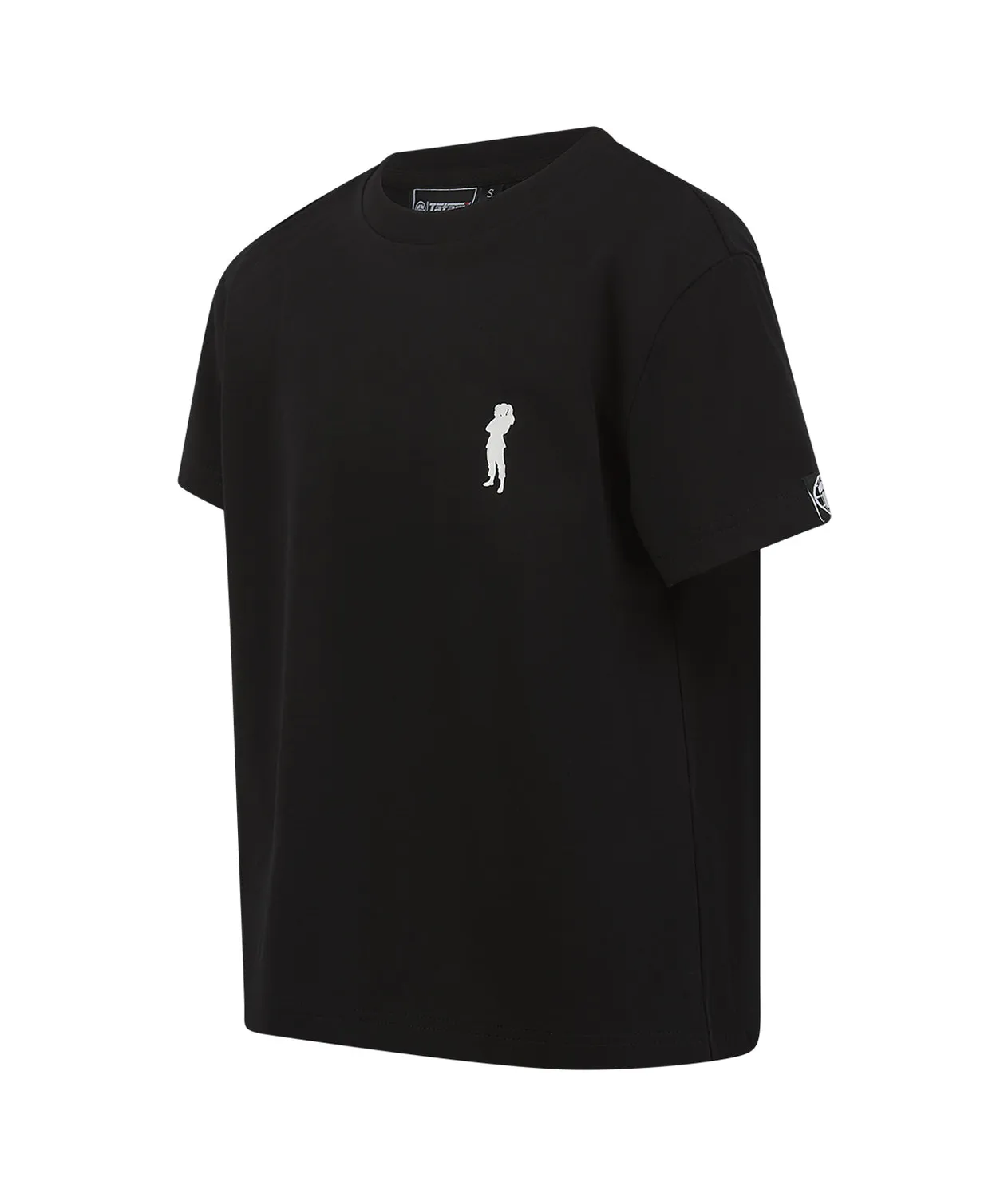 Tatami Helena t-shirt bimbi nera in cotone