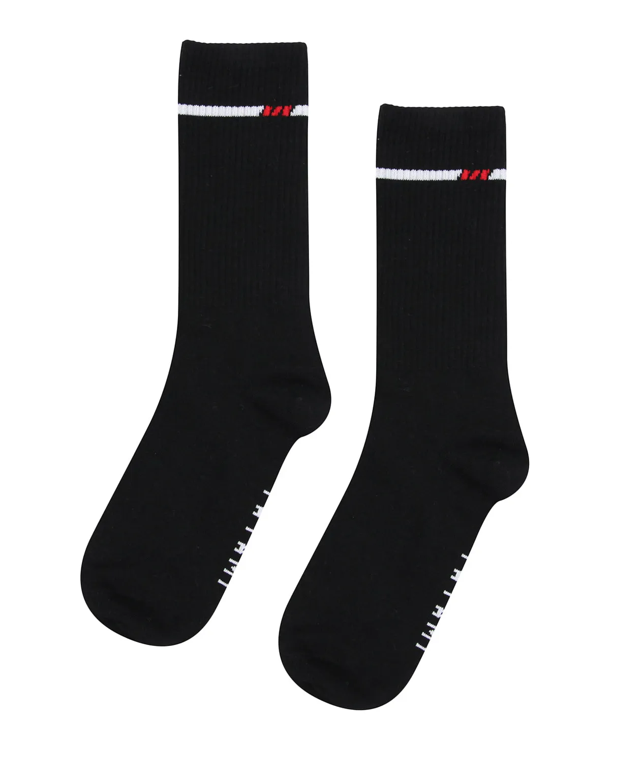 Tatami Crew calzini sportivi nero 2 paia cotone
