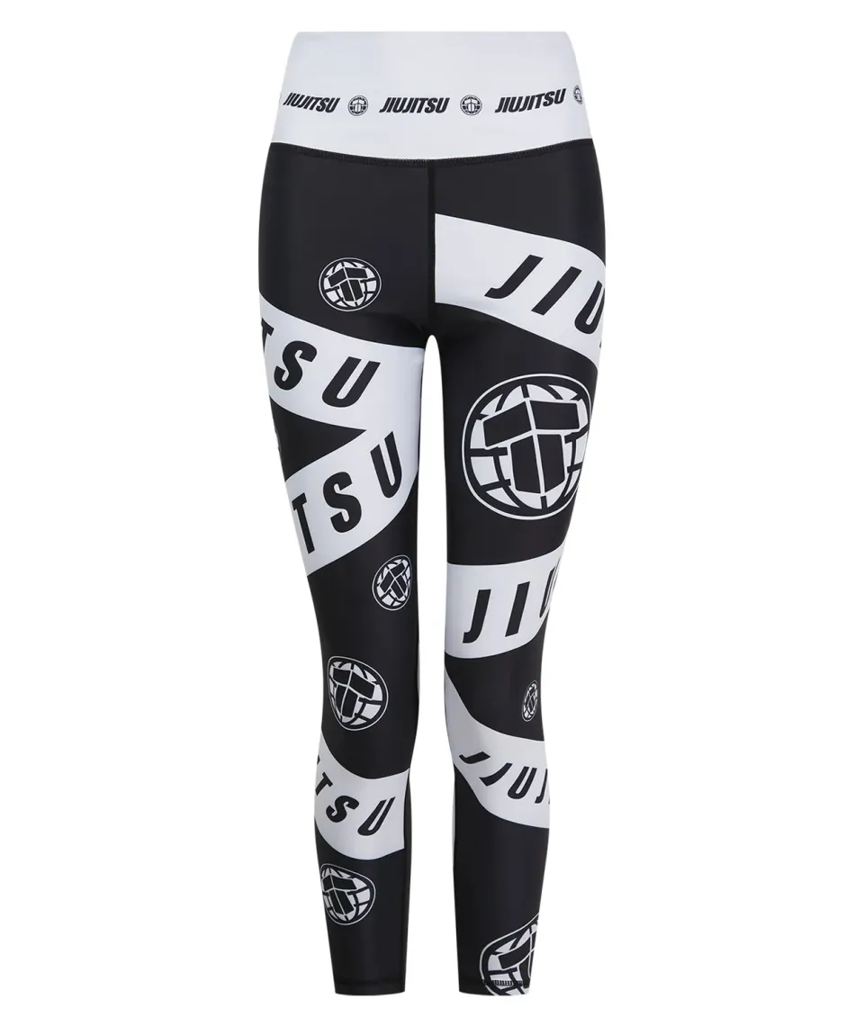 Tatami Helena leggings donna nero bianco elasticizzati