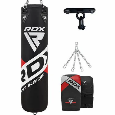 RDX F10B sacco boxe set 4in1 con guanti e gancio