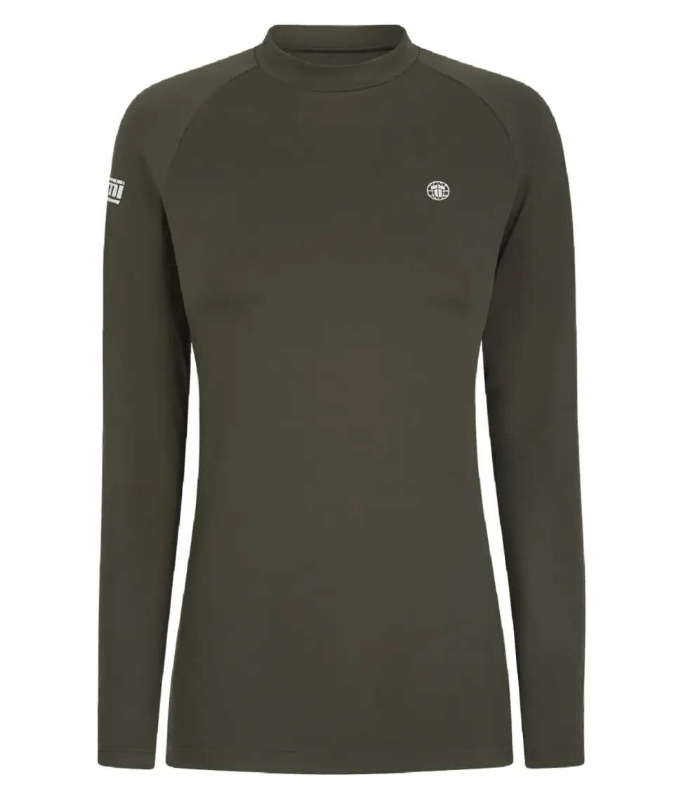 Tatami Agile Long Sleeve rash guard donna kaki S manica lunga