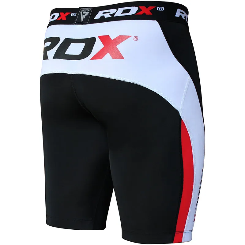 RDX M1 pantaloncini compressione neri termici base layer
