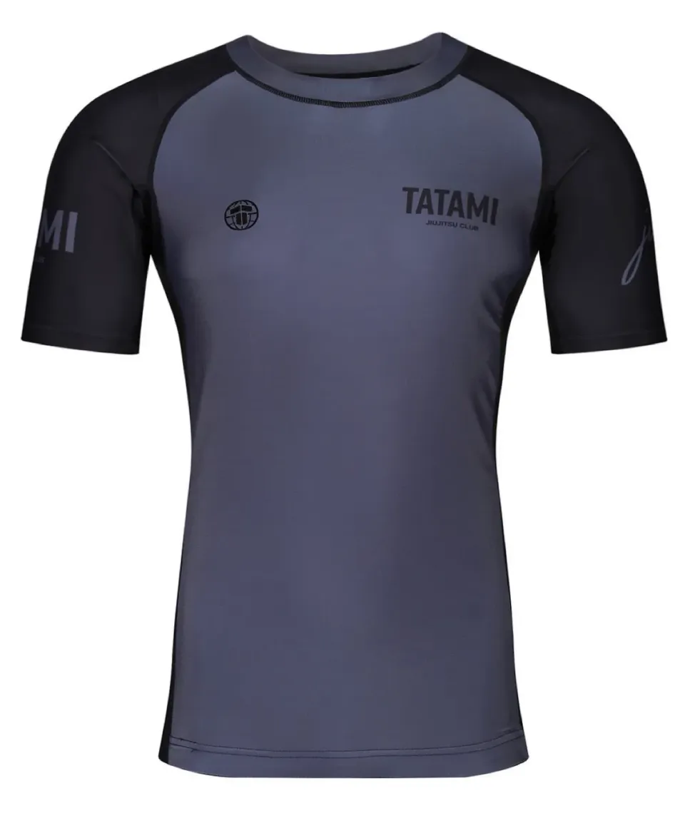 Tatami Fightwear JJ Club rash guard uomo grigia traspirante