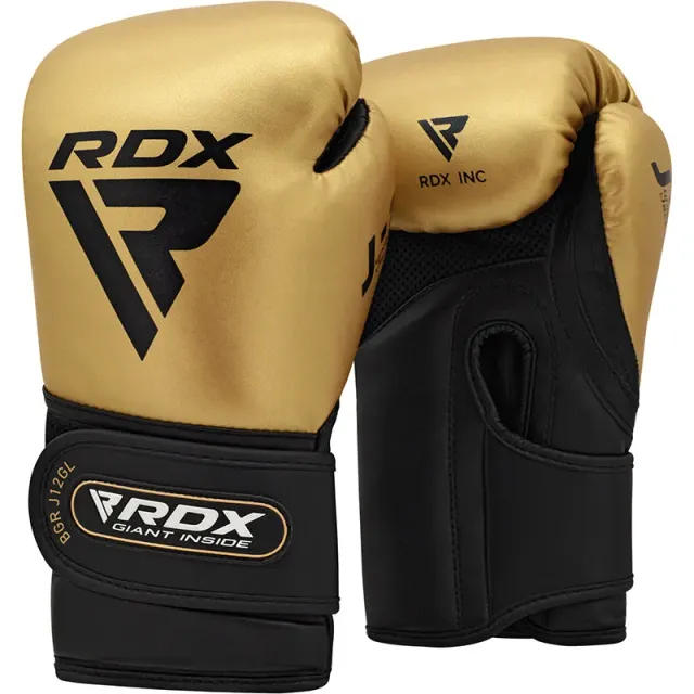RDX J12 guanti boxe bimbi 6oz pelle