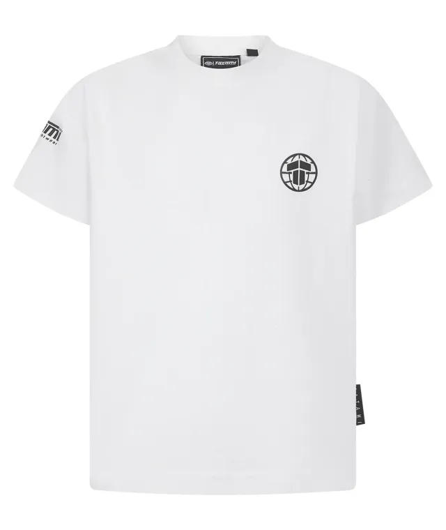 Tatami Fightwear Globe T-Shirt bambino bianca in cotone