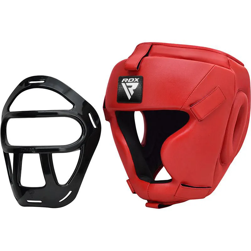 RDX T1F Caschetto Boxe con Gabbia Nero M