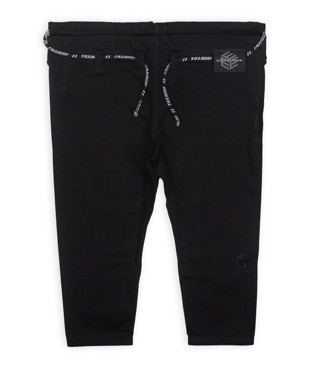 Tatami Estilo Black Label Kimono BJJ Nero Black on Black