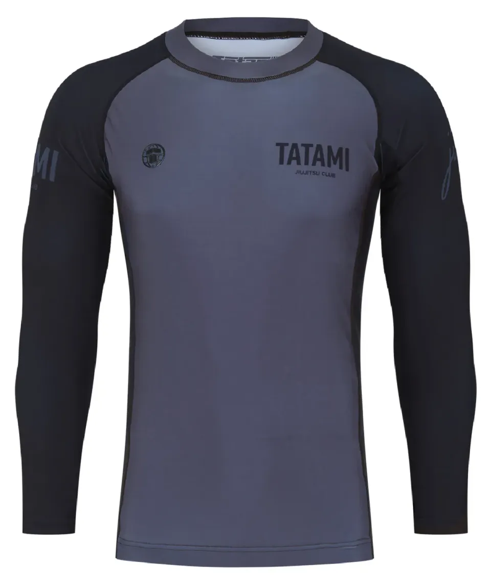 Tatami JJ Club rash guard manica lunga grigio