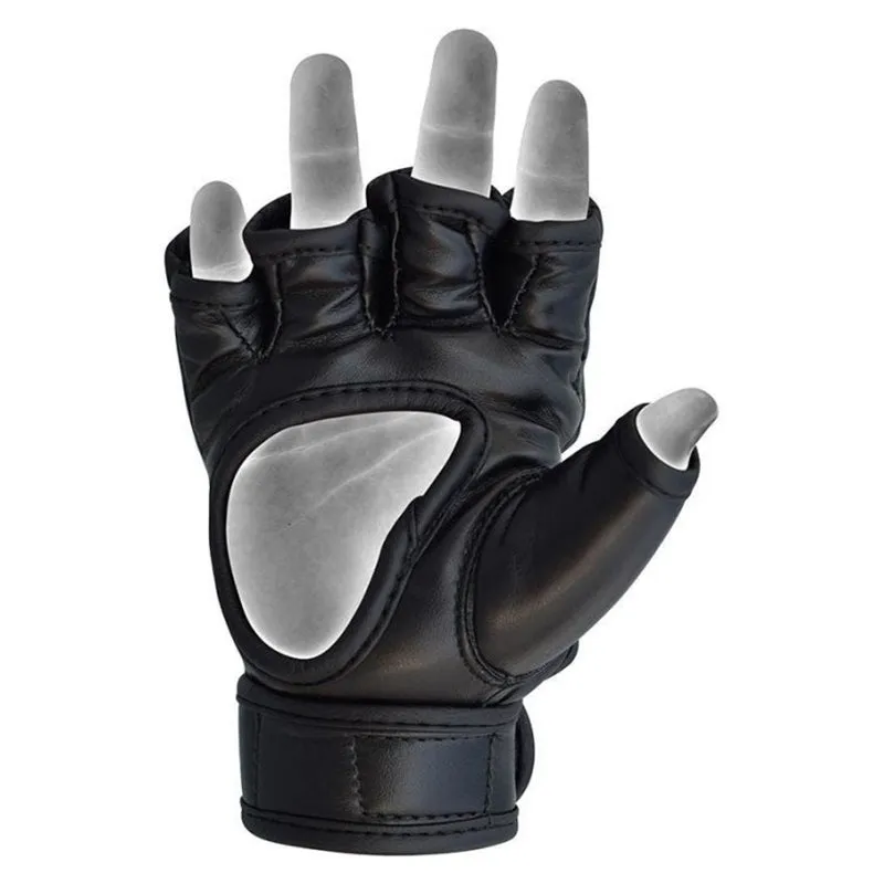 RDX J1 guanti MMA bambini pelle junior verdi