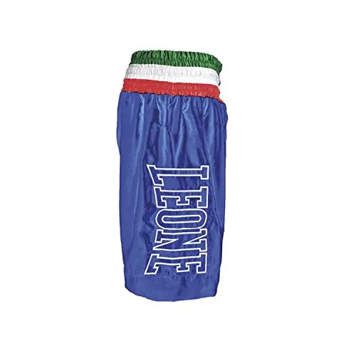 Leone 1947 AB733 pantaloncino boxe satin tricolore