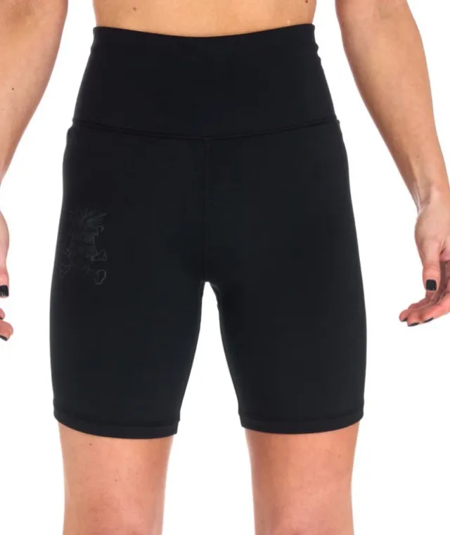 Tatami Fightwear REORG Pineapple shorts donna neri coprenti