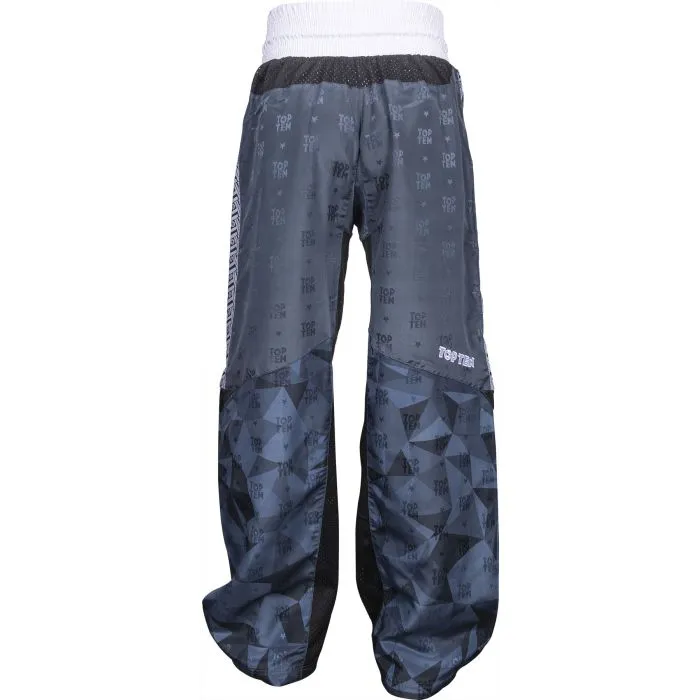 TOP TEN Prism pantaloni kickboxing poliestere