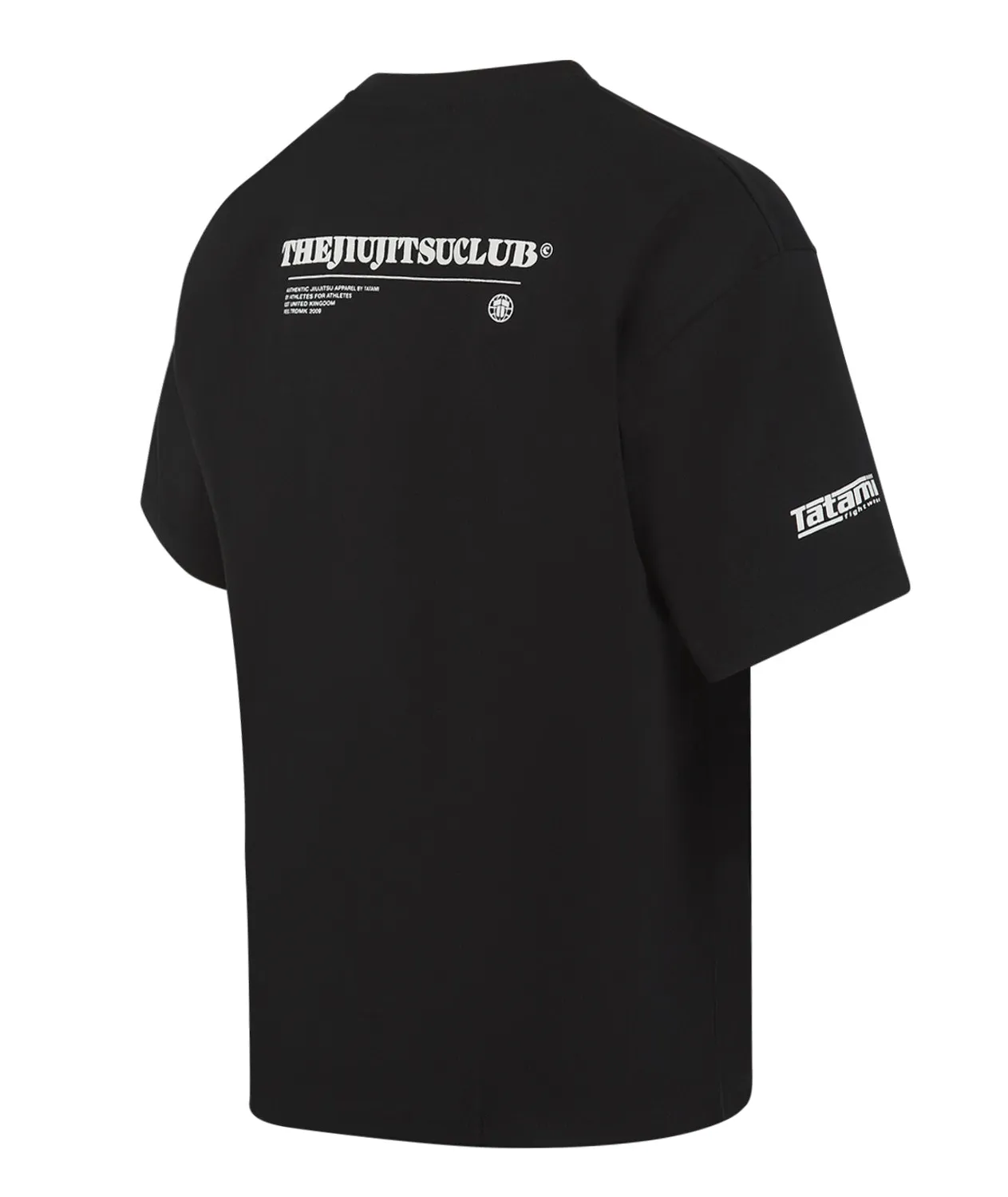 Tatami The Club Oversized maglietta nera cotone