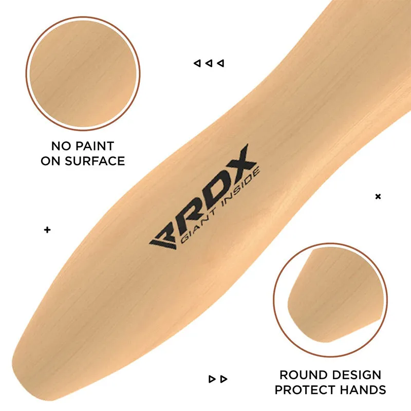 RDX Corda per Saltare Maniglie in Legno 10,3ft Marrone PVC
