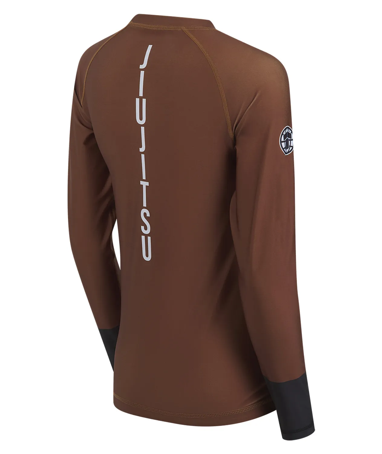 Tatami Fightwear Helena Rash Guard Donna Marrone Maniche Lunghe