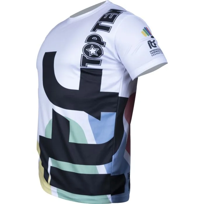 TOP TEN Taekwondo Hyper t-shirt poliestere