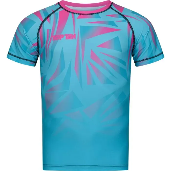 TOP TEN Power Ink Borrado Rash Guard elasticizzata
