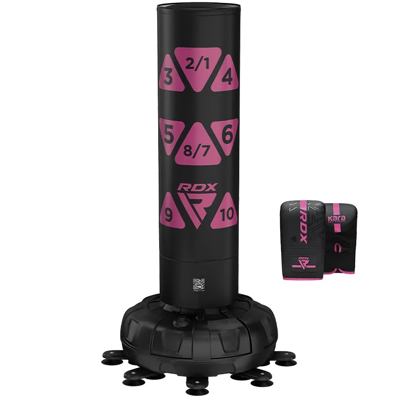 RDX KT Ronin Sacco Base Rosa 6ft con Guanti