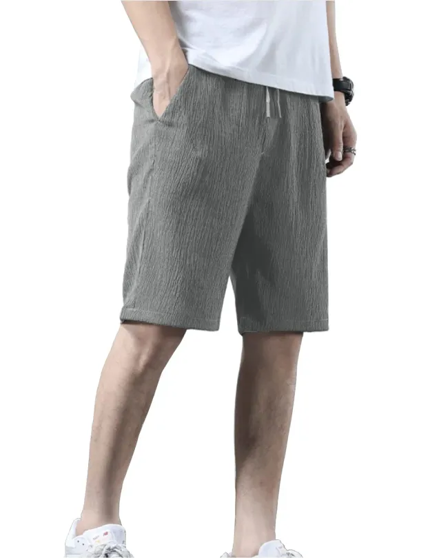 TAO Leggeri pantaloncini grigi tasche uomo XXXL