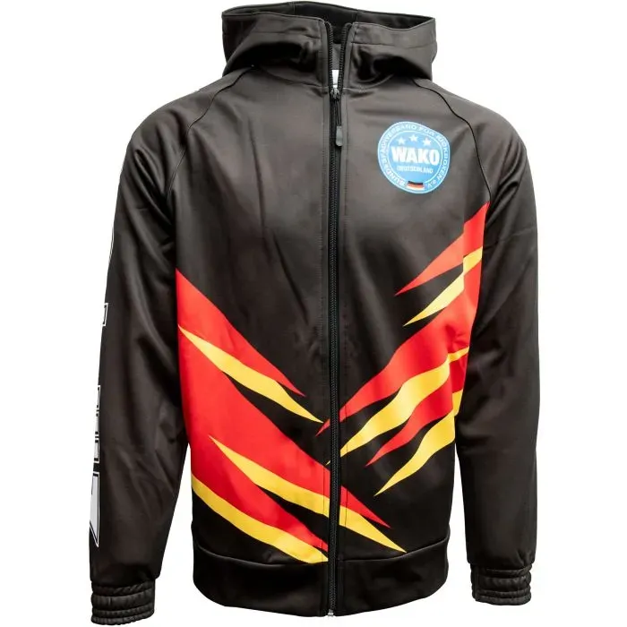 Top Ten We Are Wako felpa con zip poliestere
