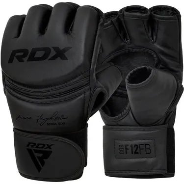 RDX F-12 Plus Guanti MMA Grappling Pelle