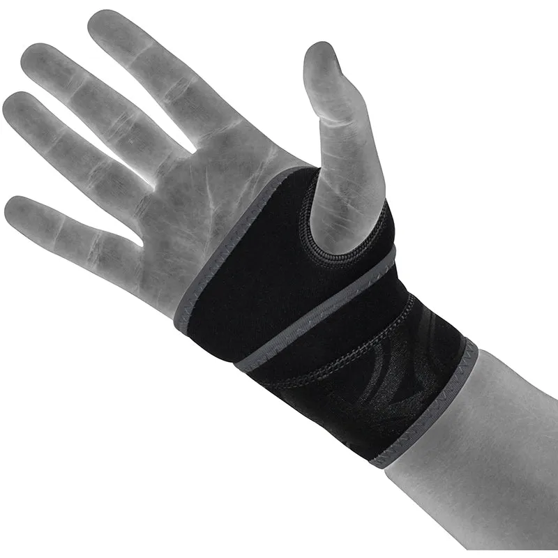 RDX R2 Supporto Polso Neoprene Grigio Compressione