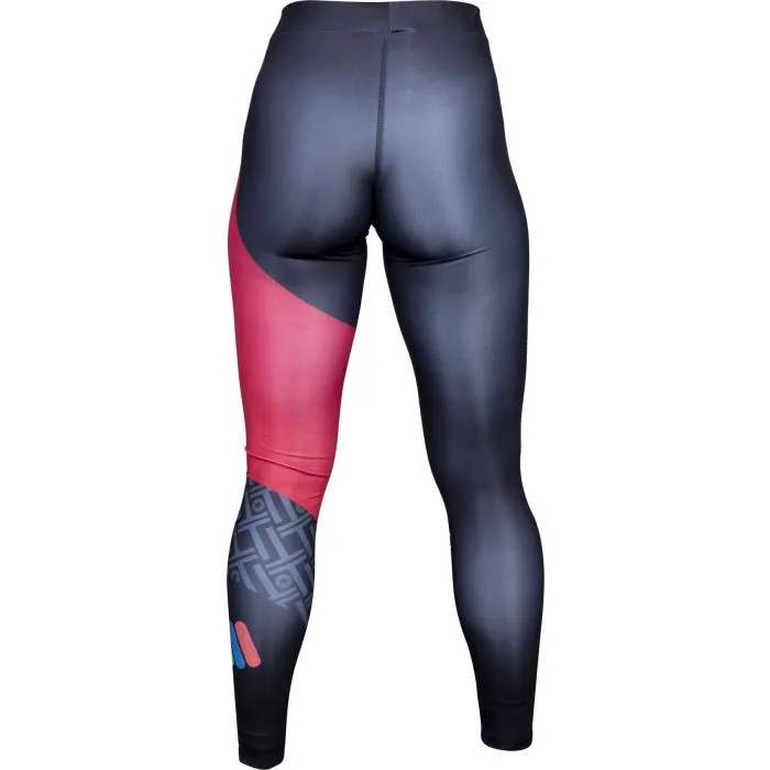 TOP TEN ITF Color Ray leggings fitness poliestere