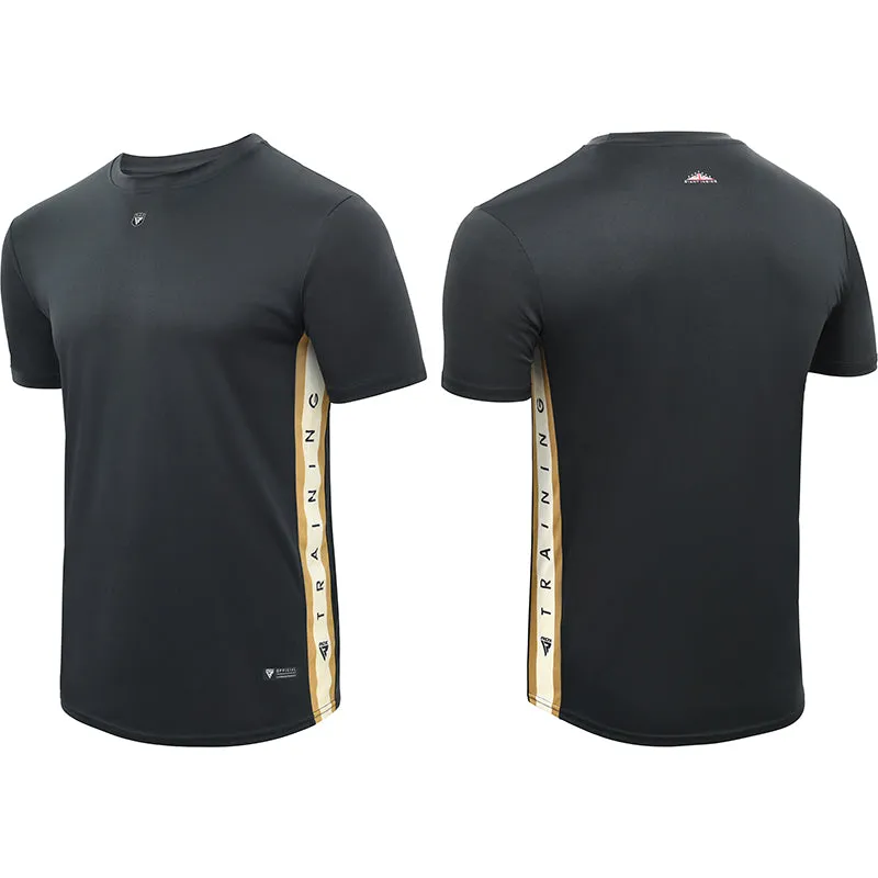 RDX T17 Aura T-Shirt Mezza Manica Oro Traspirante