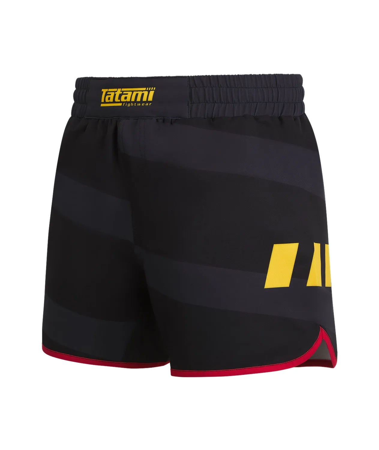 Tatami Nomad pantaloncini grappling nero rosso