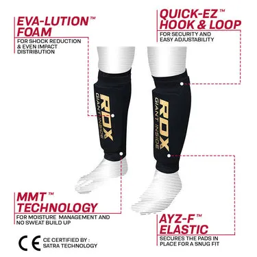 RDX HY Parastinchi MMA Carbonio Tibia Elastici