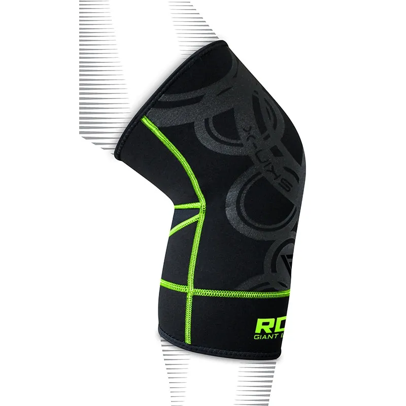 RDX K1 Ginocchiera Compressione Verde Supporto Ginocchio