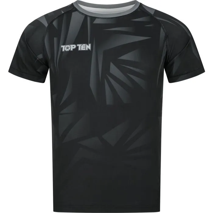 TOP TEN Power Ink Borrado Rash Guard elasticizzata