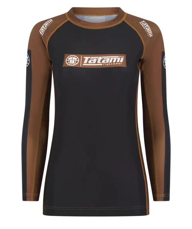 Tatami Fightwear IBJJF Ranked rashguard donna marrone
