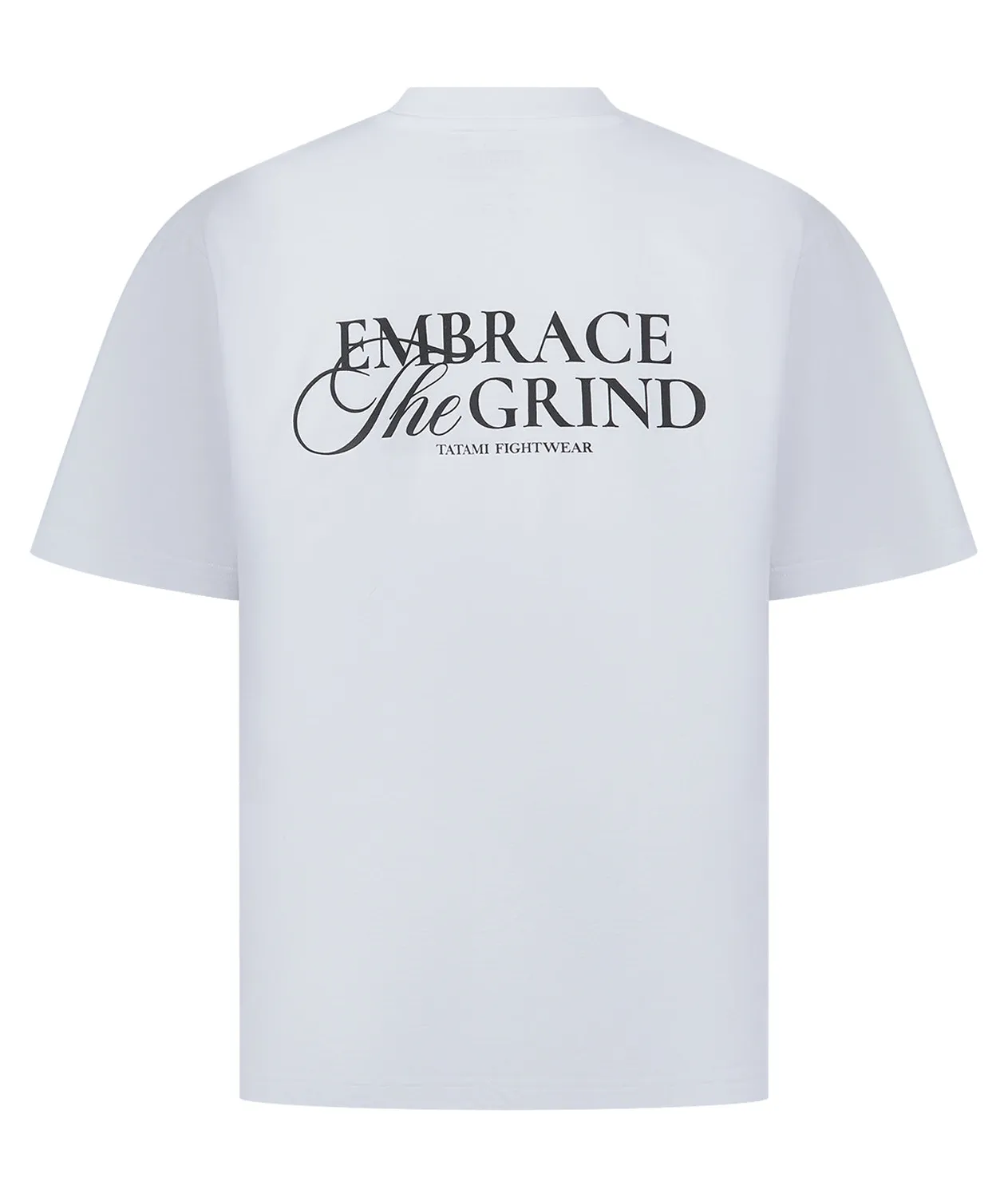 Tatami Fightwear Embrace The Grind t-shirt bianca oversize