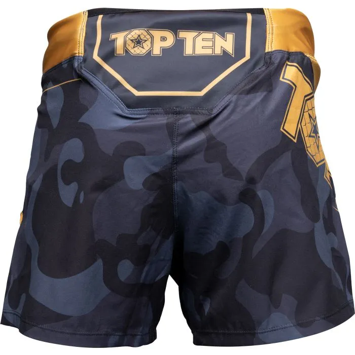 TOP TEN Superior Black Force shorts MMA camouflage