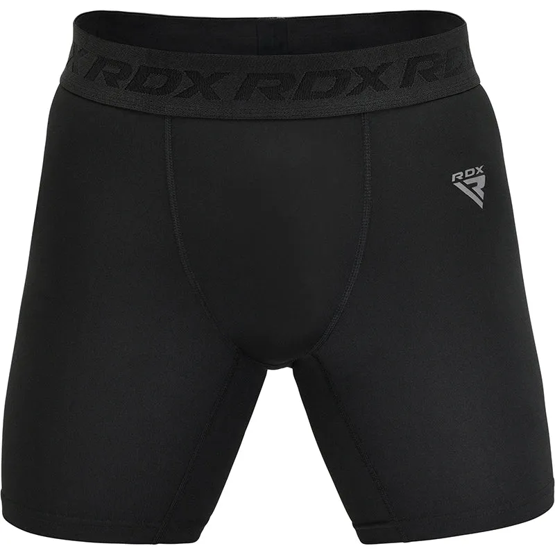 RDX T15 Shorts Compressione Neri Uomo MMA