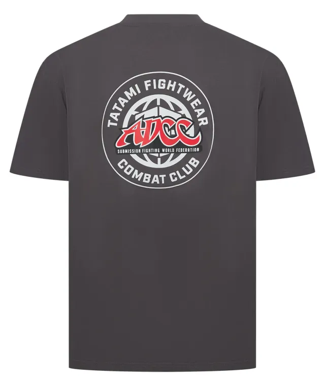 Tatami ADCC Combat Club T-Shirt Oversized Grigia
