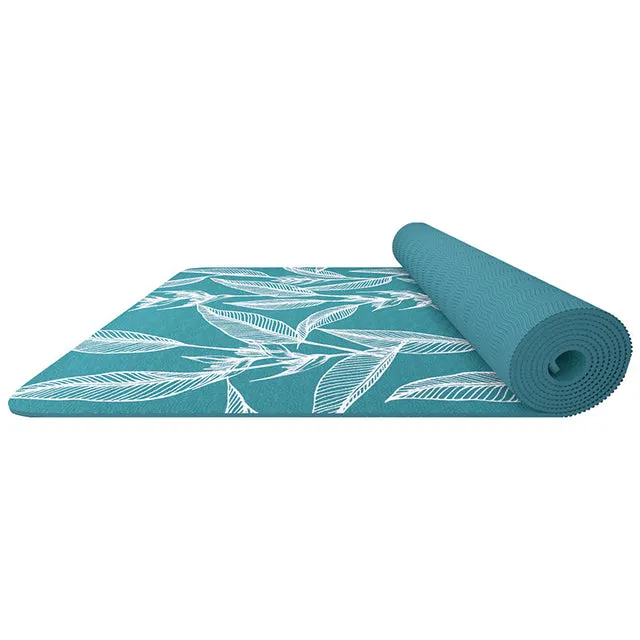 RDX D4 Tappetino Yoga TPE 6mm Nero