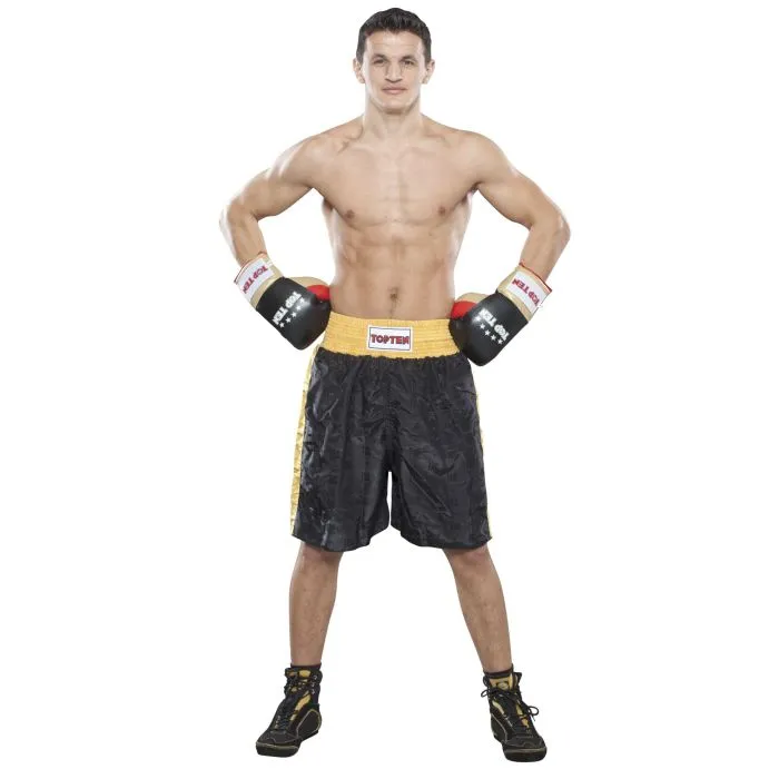Top Ten Simple Stripe shorts boxe poliestere leggero
