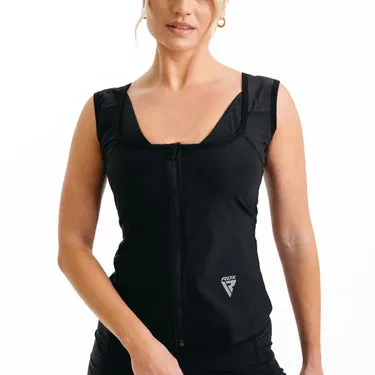 RDX W2 canotta sudorazione donna zip termica