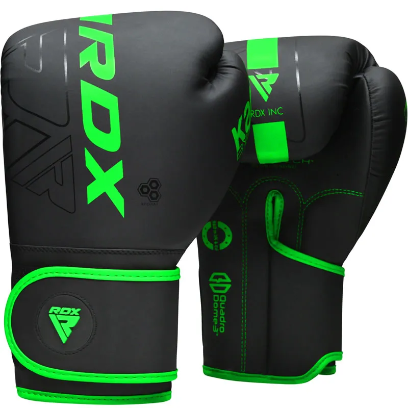 RDX F6 Kara guanti boxe neri 6 oz bimbi